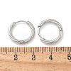 304 Stainless Steel Twist Hoop Earrings for Women LS-EJEW-A130-02A-P-5
