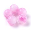 Acrylic Imitation Jade Beads LS-MACR-E025-25D-8mm-1