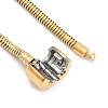 304 Stainless Steel Snake Chain Bracelets for Women Men BJEW-M052-01G-3