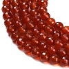 Natural Carnelian Beads Strands G-C280-B10-8mm-4