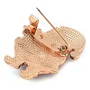 Christmas Theme Alloy Enamel Brooches JEWB-S022-03F-2