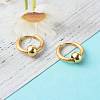 304 Stainless Steel Huggie Hoop Earrings X-EJEW-JE04555-02-2