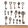 Tibetan Style Alloy Pendants FIND-D040-01R-3