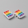 Crayon Food Grade Eco-Friendly Silicone Beads SIL-WH0008-42-2
