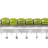 Handmade Lampwork Chevron Beads Strands X-LAMP-K041-01B-26-5