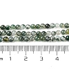 Natural Moss Agate Beads Strands G-K365-C06-01-5
