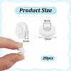 Silicone Button Covers for Jeans FIND-WH0148-821B-2