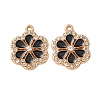 Alloy Enamel Pendants FIND-K030-17C-G-1