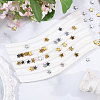 3Strands 3 Colors Non-magnetic Synthetic Hematite Bead Strands G-CA0001-81B-4