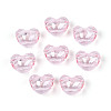 Transparent Acrylic Beads TACR-T028-62A-1