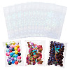 50Pcs Double Face Laser Rectangle PE Cellophane Bags ABAG-TAC0013-14A-1