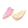 Alloy Enamel Pendants ENAM-N063-01A-2
