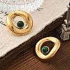 304 Stainless Steel Stud Earrings STAS-Z112-12G-01-2