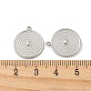 Non-Tarnish 304 Stainless Steel Pendants STAS-L022-187P-3