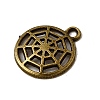 Tibetan Style Alloy Pendants PALLOY-D314-05AB-3