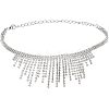 1Pc Zinc Alloy Bib Necklaces NJEW-FG0001-07-1