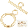 Brass Toggle Clasps KK-BBC0001-97-1