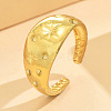304 Stainless Steel Cuff Open Rings WG21D81-02-1