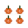 Halloween Theme Glass Seed Beads Pendants PALLOY-MZ00775-01-1