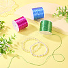 10 Rolls 10 Colors Flat Elastic Crystal Thread EW-TA0001-07-7