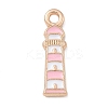 Alloy Enamel Pendants ENAM-A008-15KCG-01-1