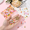 240Pcs 8 Colors Sakura Resin Cabochons FIND-SC0019-68-4