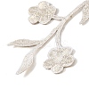 Plum Blossom Shape Appliques PATC-WH0007-11A-2