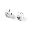 Opaque Acrylic Beads OACR-D282-06G-2