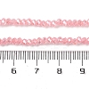 Baking Electroplate Glass Beads Strands LS-DGLA-A039-J4mm-B08-4