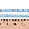 Dyed Natural Agate Beads Strands G-T138-211C-5