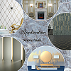 201 Stainless Steel Self-Adhesive Flexible Molding Trim FIND-WH0021-49C-G-6