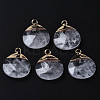 Natural Quartz Crystal Pendants G-Q998-030-1