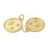 Eco-Friendly Brass Micro Pave Clear Cubic Zirconia Pendants KK-M246-27G-2