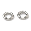 Tarnish Resistant 304 Stainless Steel Open Jump Rings STAS-Q186-02-3x0.6mm-3