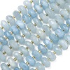 Natural Aquamarine Beads Strands G-L642-J03-03-2