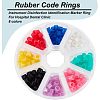 Rubber Code Rings FIND-WH0125-99-4