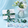 2 Rolls 2 Styles School Season Theme Polyester Colorful Printed Grosgrain Ribbon OCOR-GF0004-23C-3