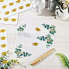 Graduation Caps Gold Foil Self-adhesive Stickers DIY-WH20001-13D-3