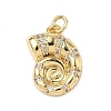 Brass Micro Pave Cubic Zirconia Pendants KK-D426-25E-G-1