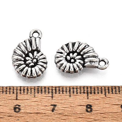 Tibetan Style Alloy Pendants TIBE-N014-34AS-1