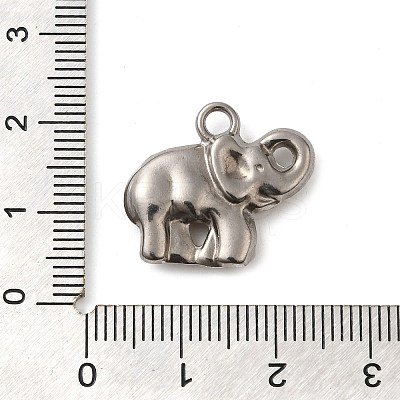 304 Stainless Steel Pendants STAS-M070-28P-1