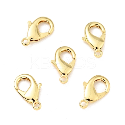 Brass Lobster Claw Clasps KK-G416-61G-1