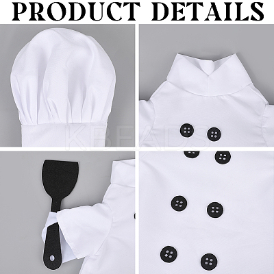 Polyester Clothing Set AJEW-WH20077-011A-1