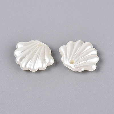 ABS Plastic Imitation Pearl Pendants OACR-T028-89-1