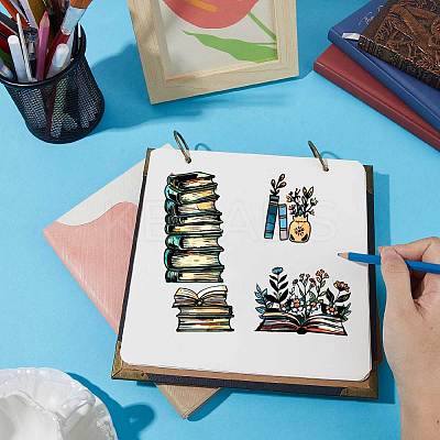 Plastic Stamps DIY-WH20018-0282-1