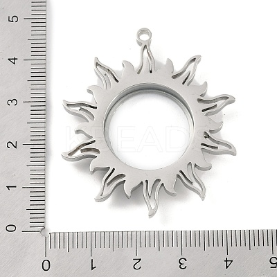 304 Stainless Stee Locket Pendants STAS-S132-08P-01-1