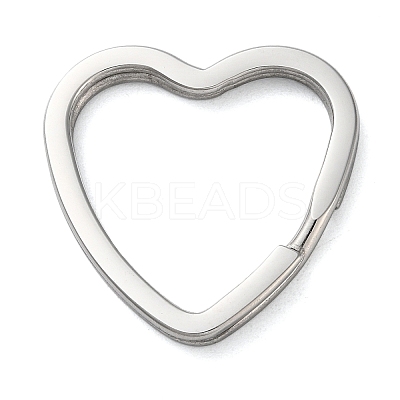 Non-Tarnish 304 Stainless Steel Keychain Clasps STAS-N104-04P-1