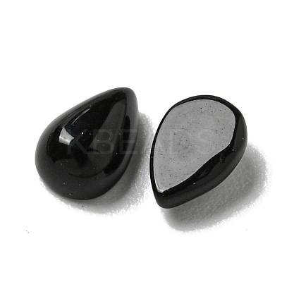 Natural Black Stone Cabochons G-Q173-02A-06-1