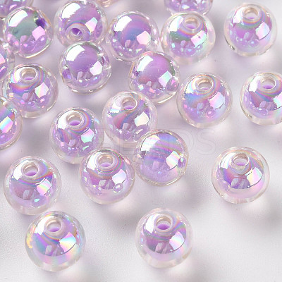 Transparent Acrylic Beads X-TACR-S152-15B-SS2114-1