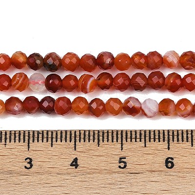 Natural Carnelian Beads Strands X-G-RM250101-C17-1